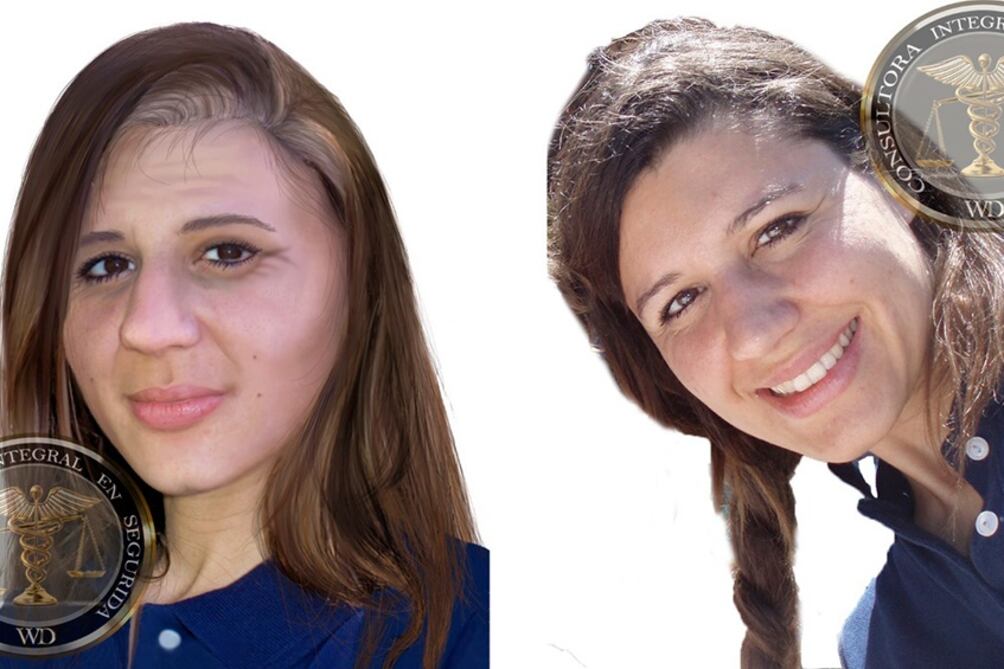 La imagen actualizada de María Cash difundida en noviembre último