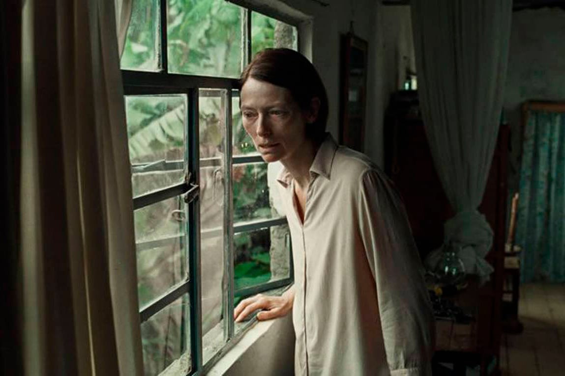 La protagonista (Tilda Swinton) alcanza “un estado de equilibrio cuando el yo se desvanece”.