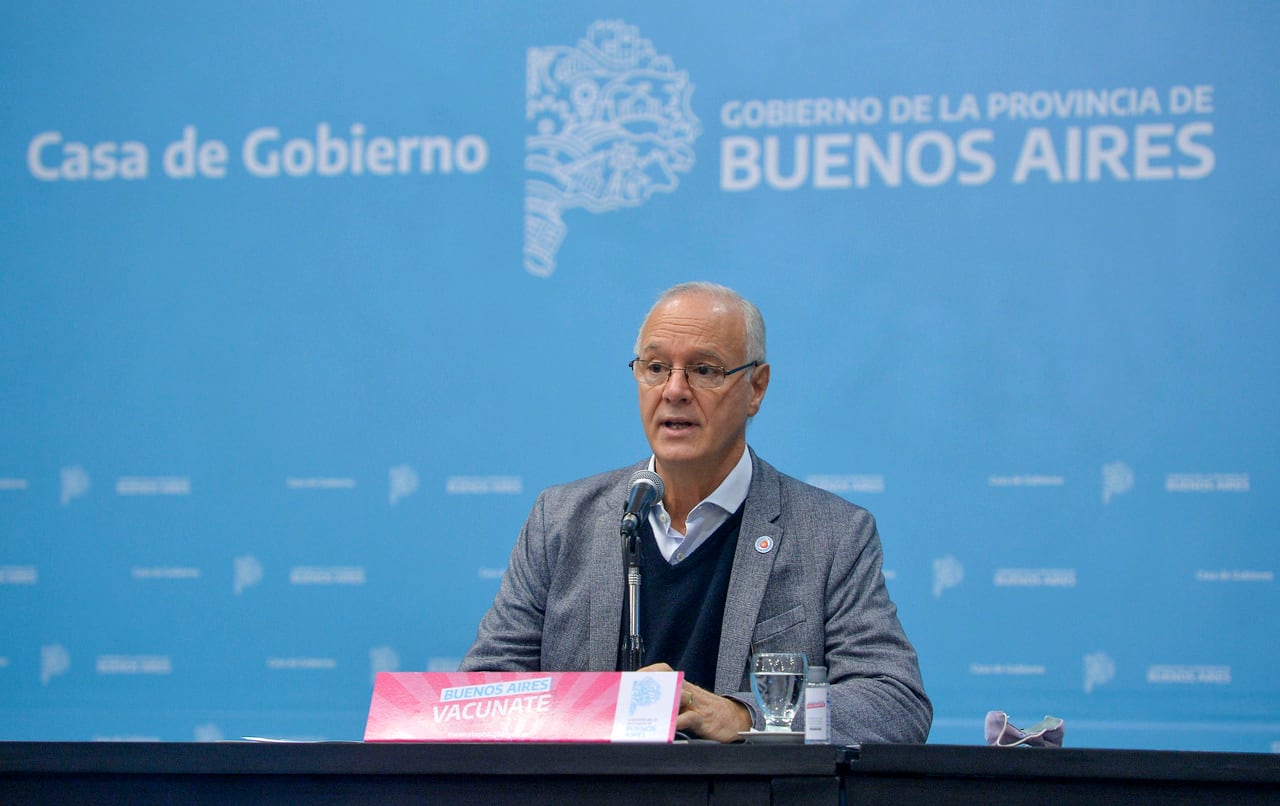 Daniel Gollan, ministro de Salud de la provincia de Buenos Aires. 