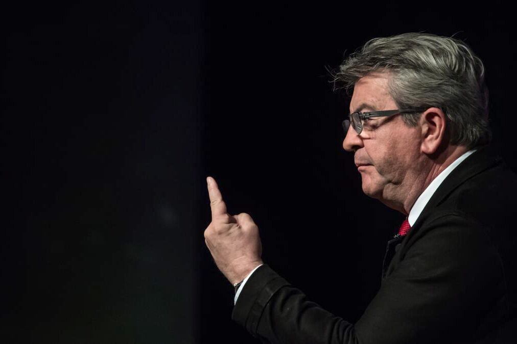 Jean-Luc Mélenchon.+