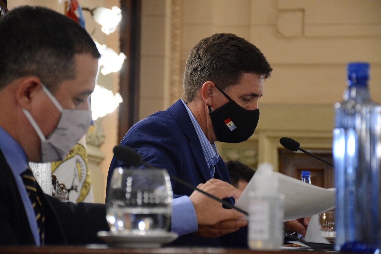 Rubén Pirola reemplazó a Alejandra Rodenas en el estrado. 