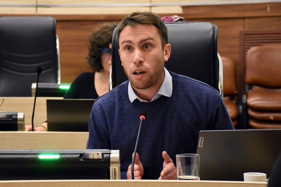 El concejal Mariano Romero.