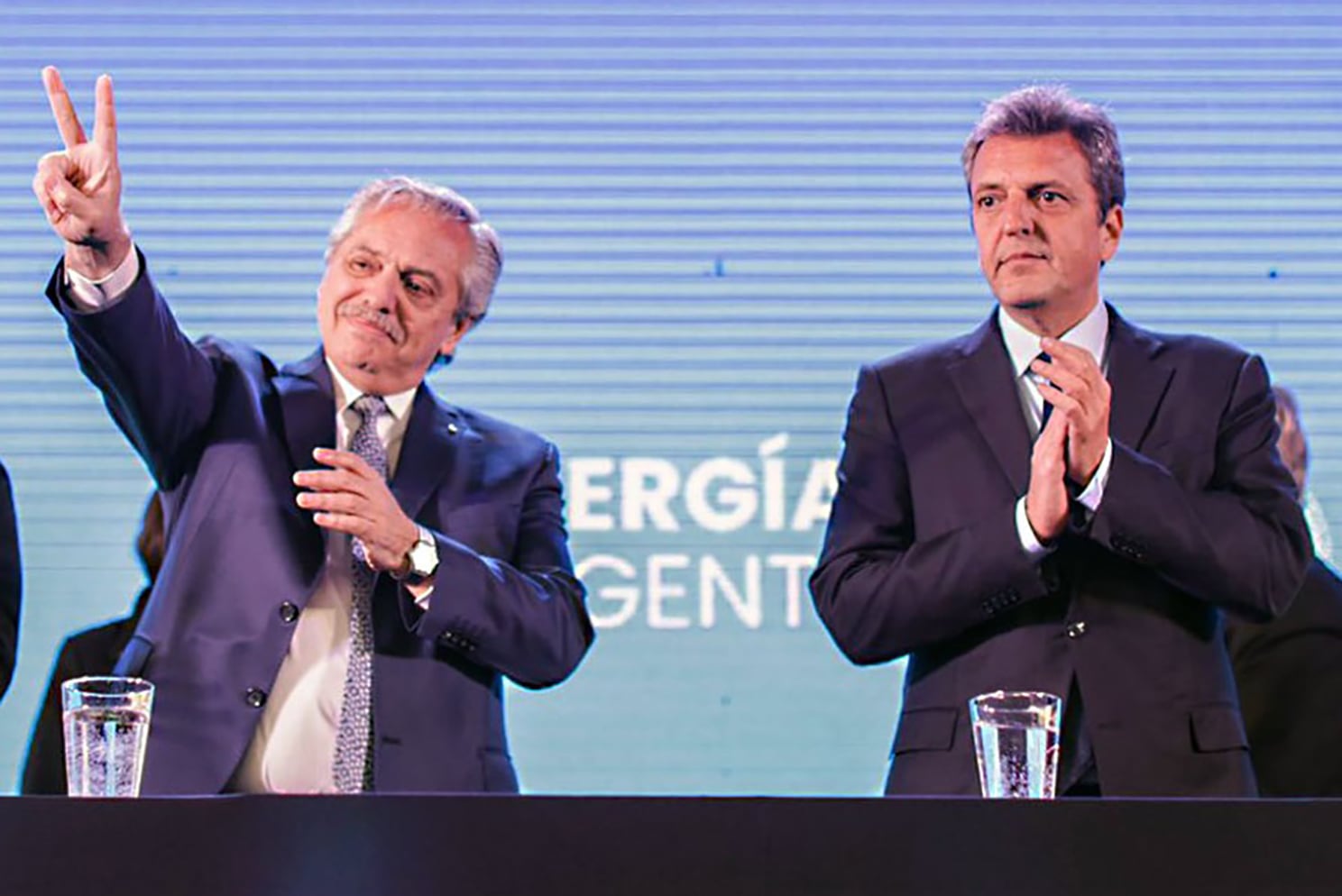 El Presidente, Alberto Fernández, delegó el manejo de toda el área económica en cabeza del ministro, Sergio Massa.