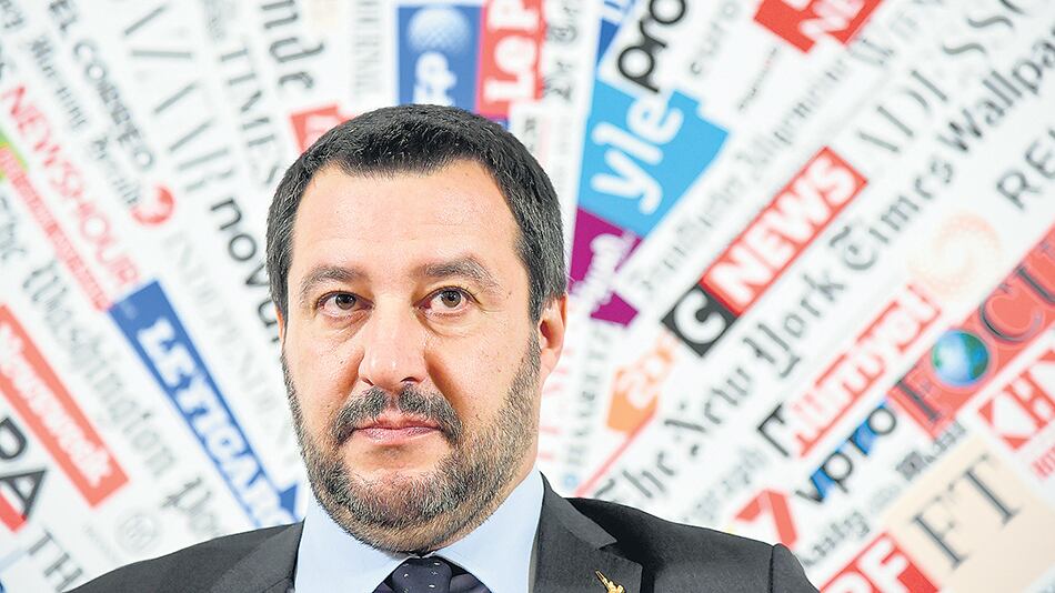 El vicepremier ministro italiano, Matteo Salvini, fue uno de los desertores del acuerdo global.