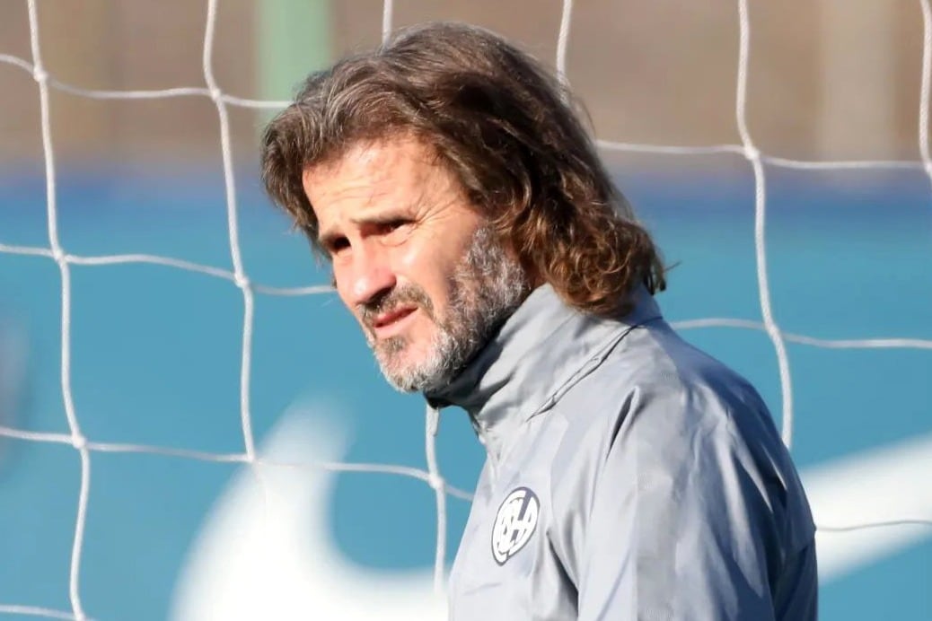 Rubén Darío Insúa, el "Melenas", DT de San Lorenzo