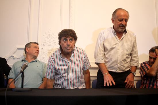 Pablo Micheli y Hugo Yasky, convocaron a la movilización.
