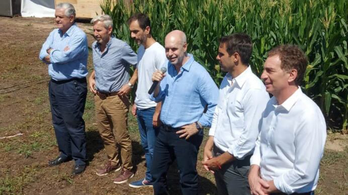 Larreta visitó Expoagro la semana pasada.
