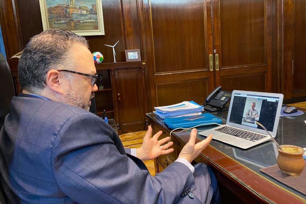 Matías Kulfas se reunió con Francisco De Narváez.