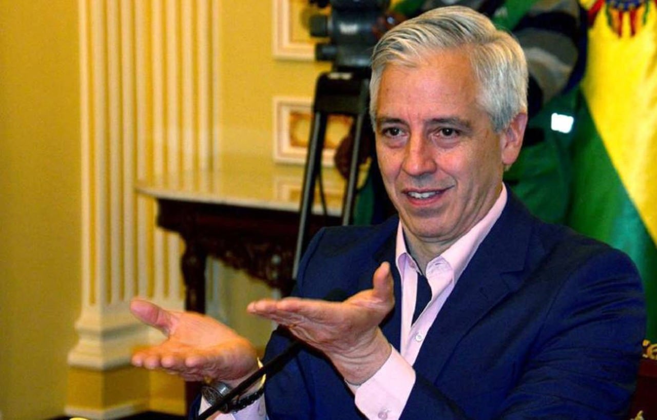 Álvaro García Linera, exvicepresidente de Bolivia.