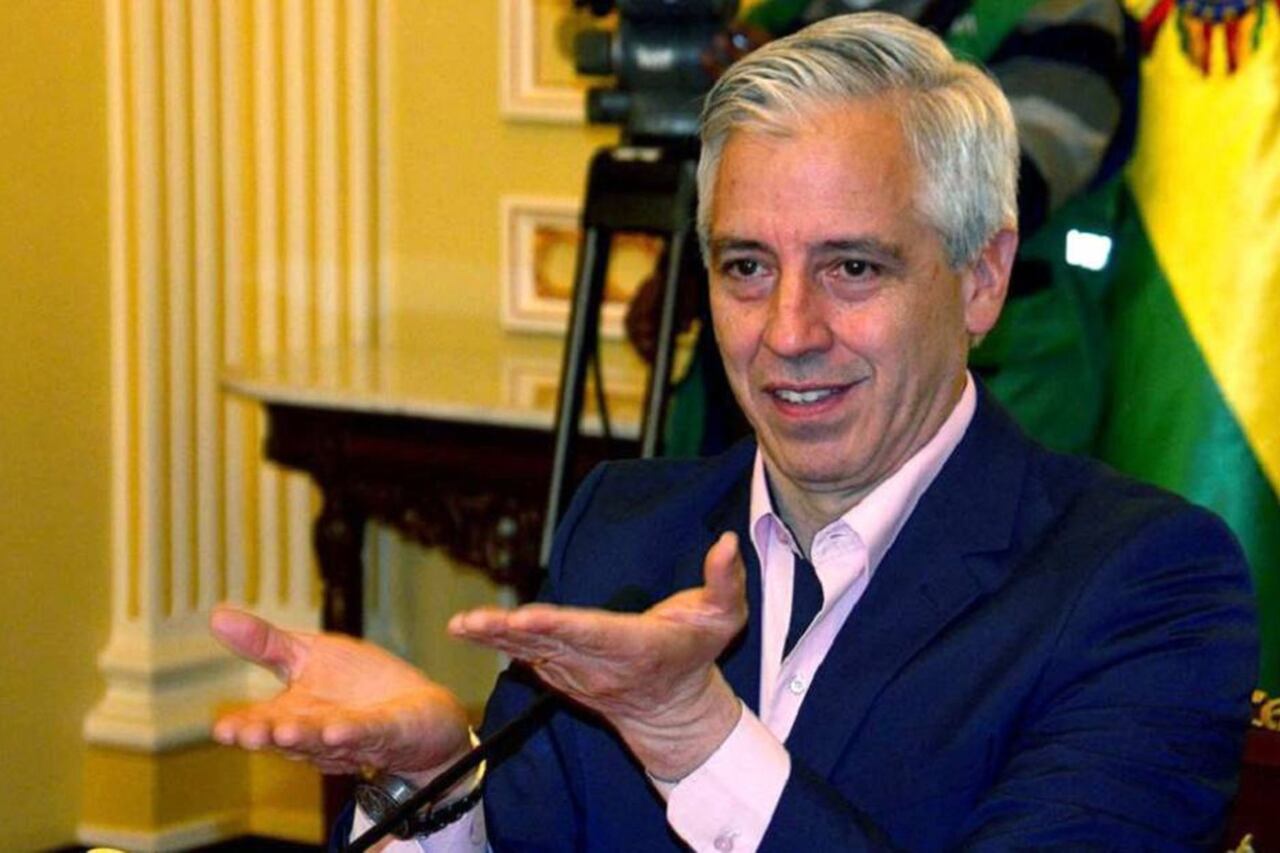 Álvaro García Linera, exvicepresidente de Bolivia.