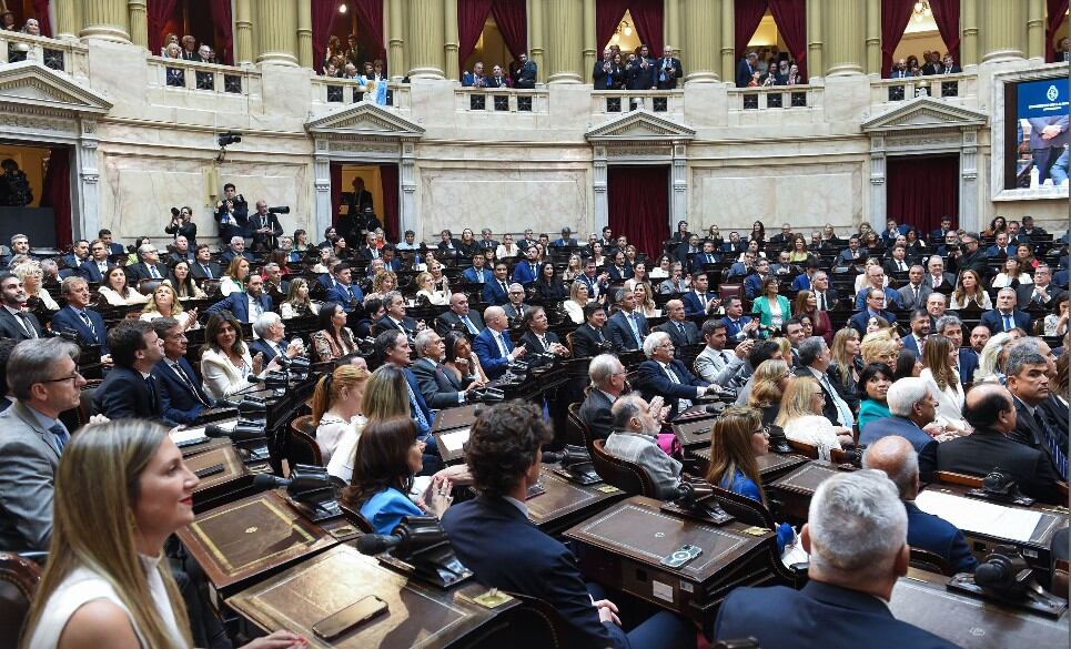 Cómo es el camino legislativo para validar o invalidar el mega DNU de Javier Milei y cuándo puede llegar a definirse. Imagen: Prensa Senado.