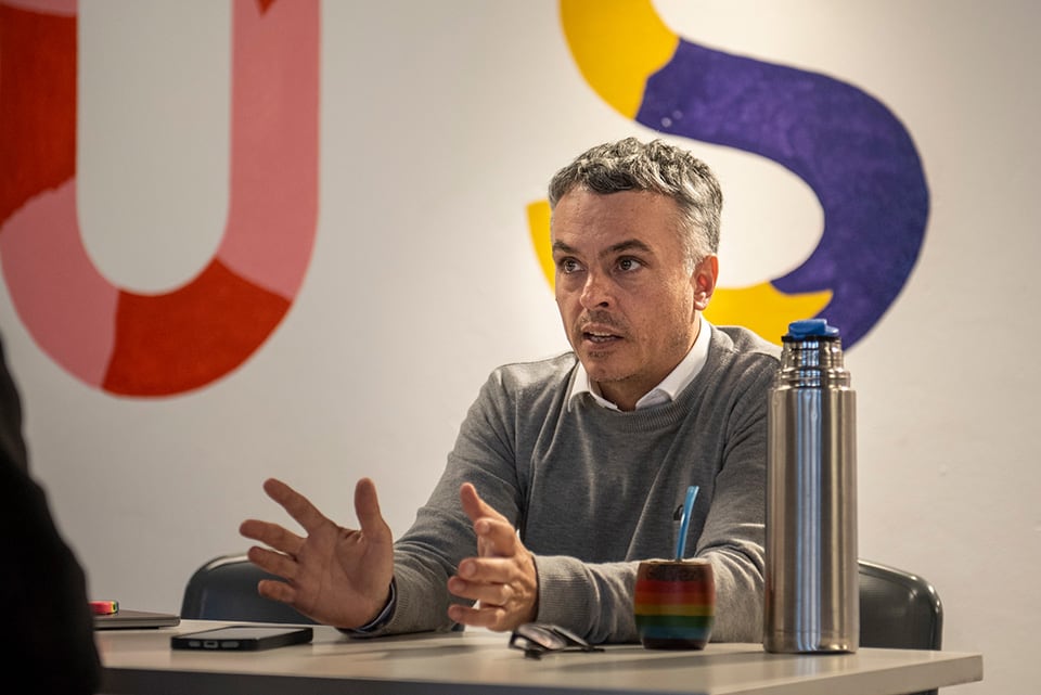 Esteban Paulón, diputado y candidato a senador.