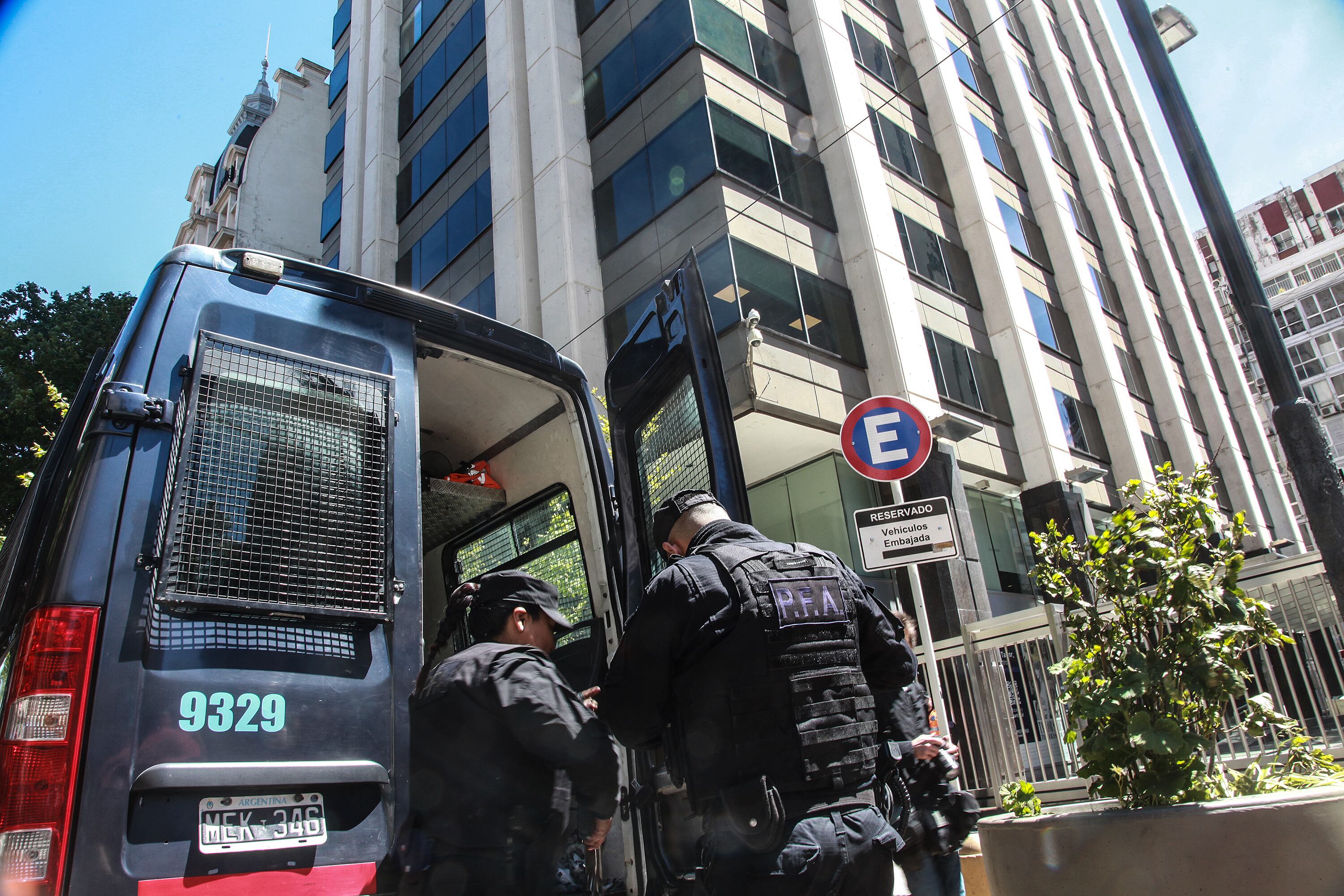 Amenaza de bomba en la Embajada de Israel y EE.UU