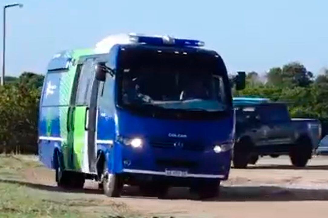 Los rugbiers acusados de asesinar a Fernando Báez Sosa llegaron a Villa Gesell a primera hora de la mañana.