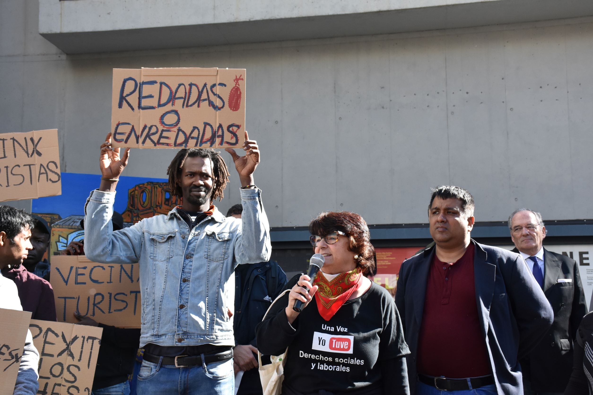 María José Torres, más conocida en Lavapiés como Pepa, la monja feminista.