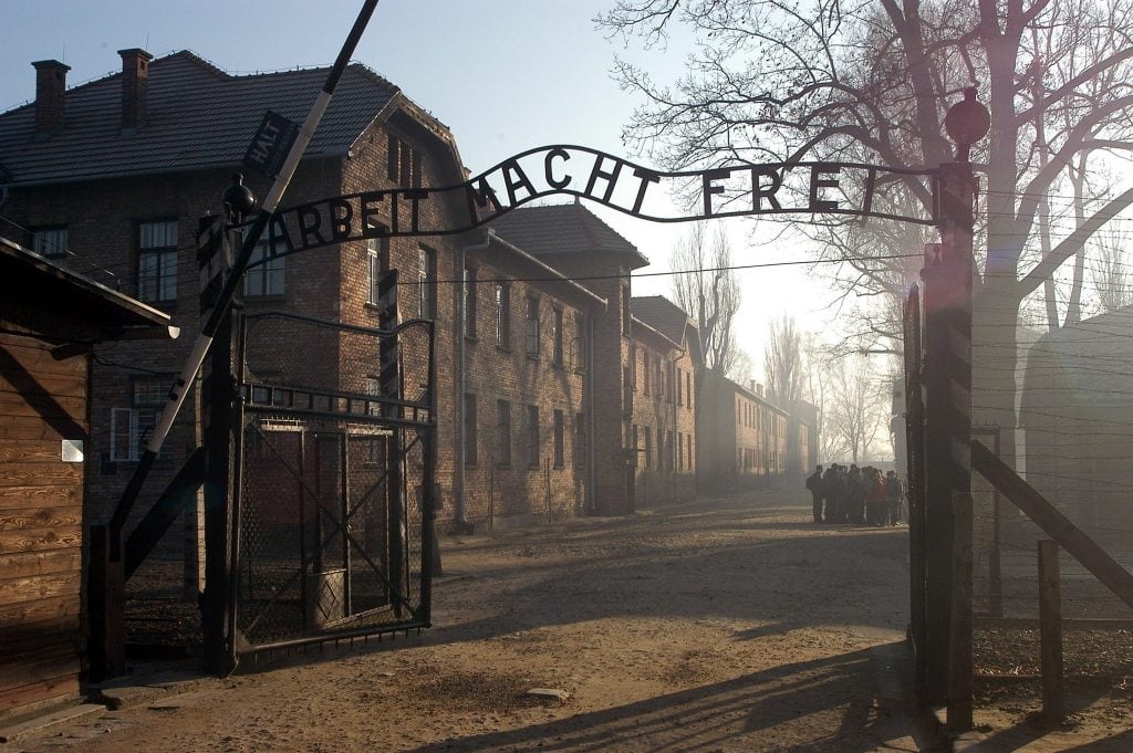 Auschwitz, campo de concentración nazi en Polonia.