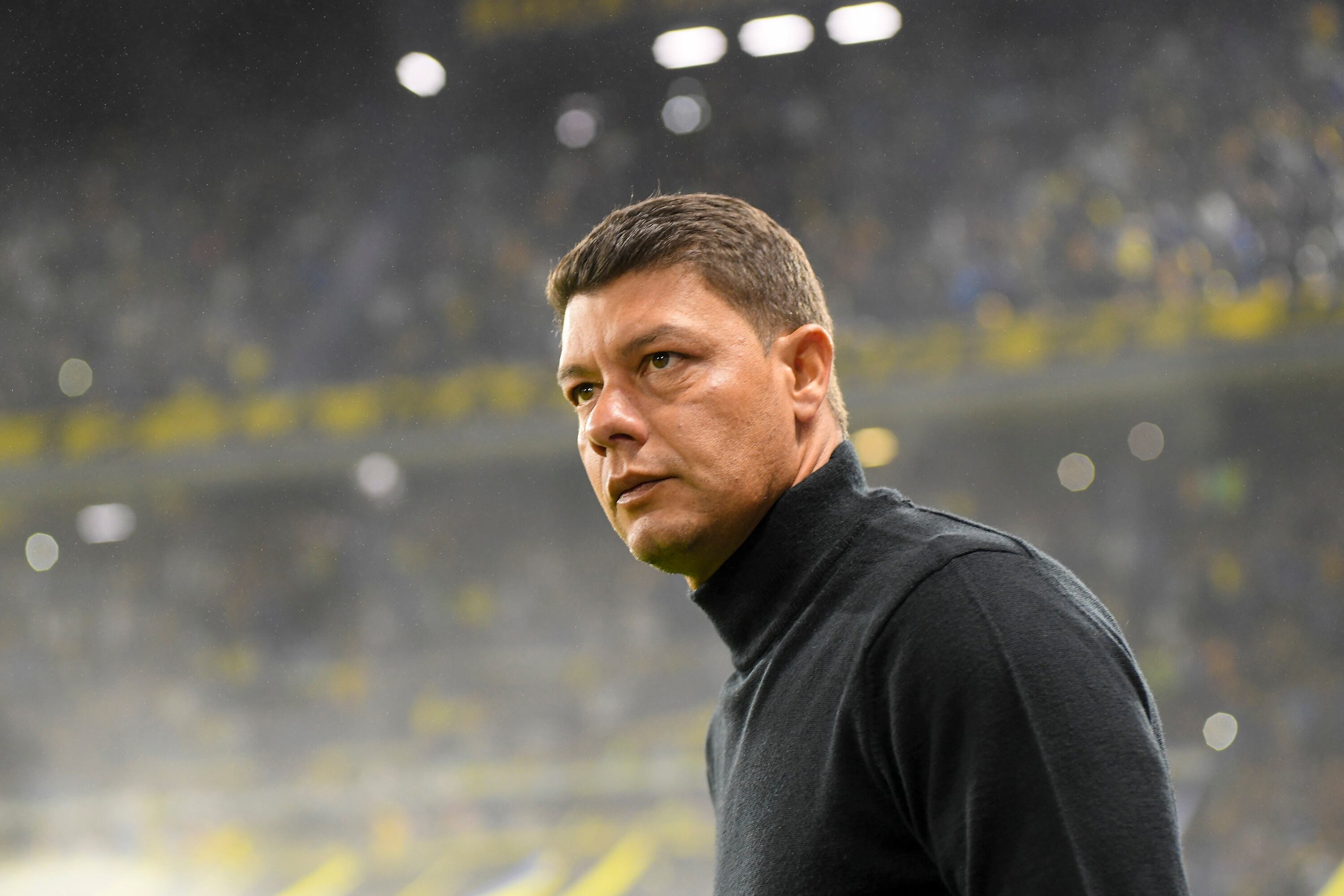 Sebastián Battaglia, DT de Boca.