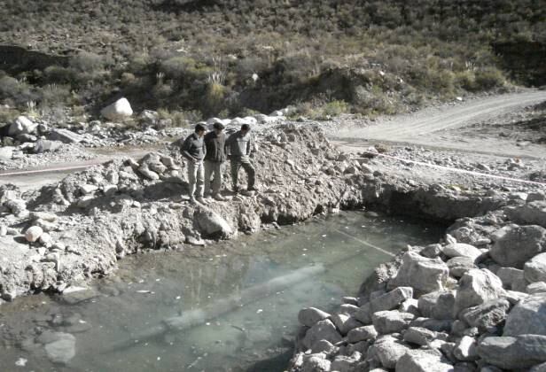 Imagen de 2011, derrame del mineraloducto.