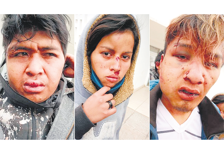 A los jóvenes los golpearon, patearon, los secuestraron y torturaron en la comisaría.  