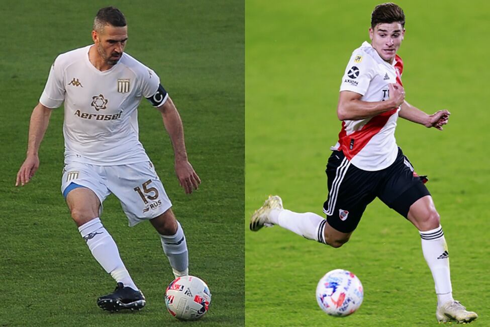 Duelo de opuestos en los ataques de uno y otro: Lisandro (38 años) vs. Julián (21)
