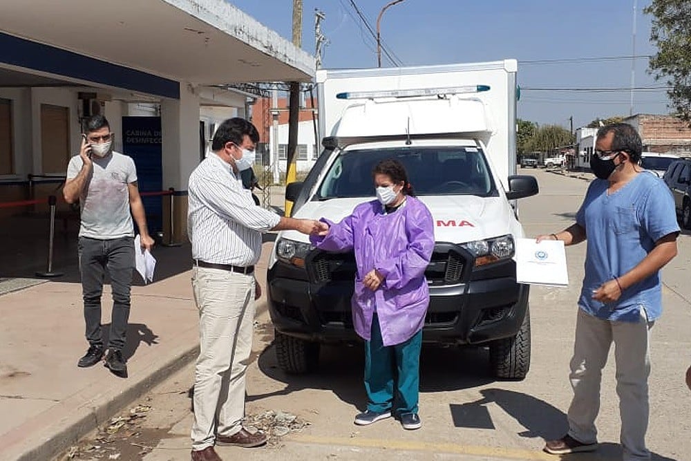El secretario de Salud recorrió hospitales del norte provincial 