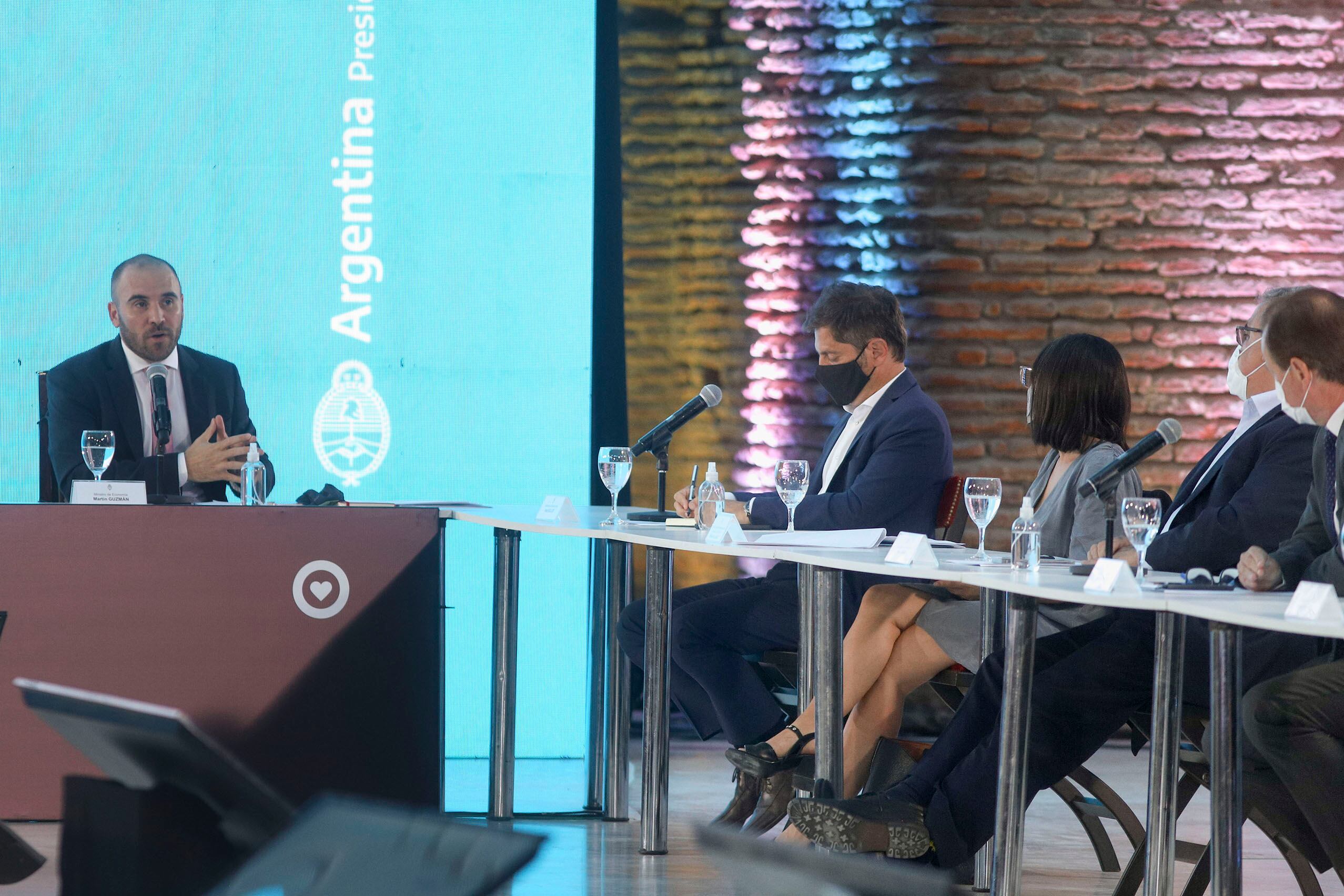 El ministro Martín Guzmán se reunió hace dos semanas con autoridades de todas las provincias, excepto de la Ciudad de Buenos Aires.