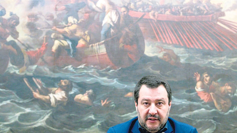 Salvini confirmó su posición contra Maduro; sus socios en el gobierno rechazaron recibir a los opositores venezolanos.