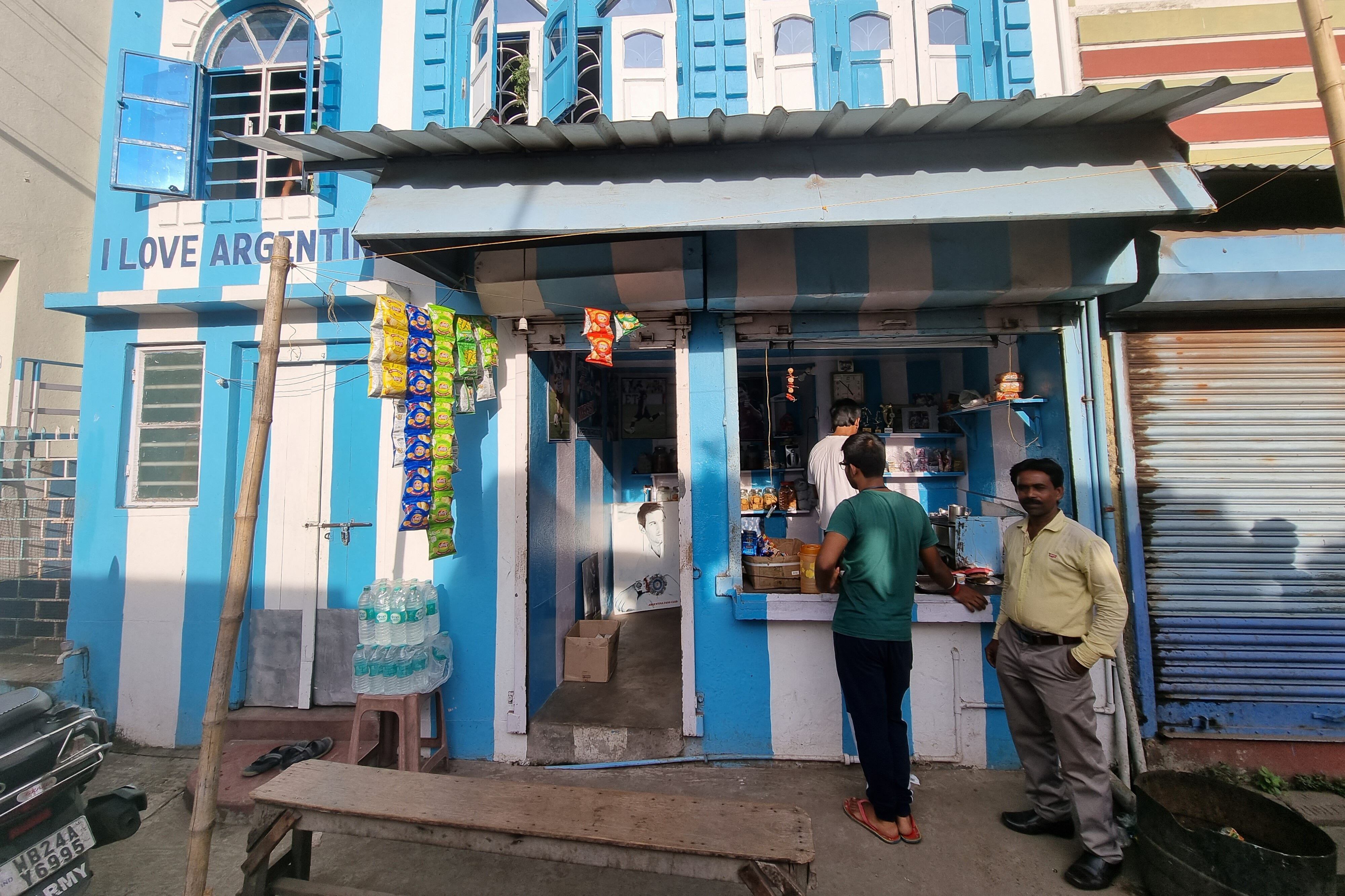 La casa de la familia Shankar en Calcuta (Foto: Twitter @periodistan_ )