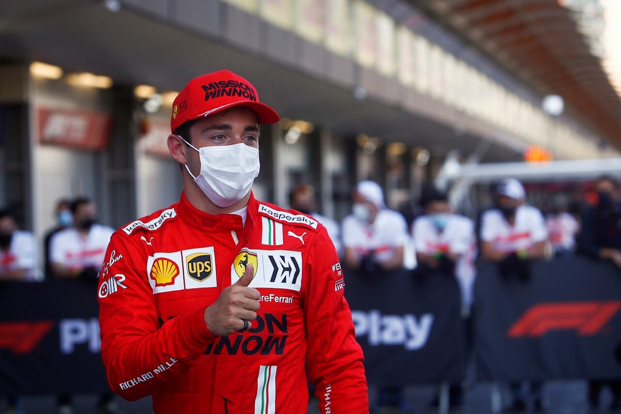 Leclerc repitió la pole, como la carrera pasada en Montecarlo