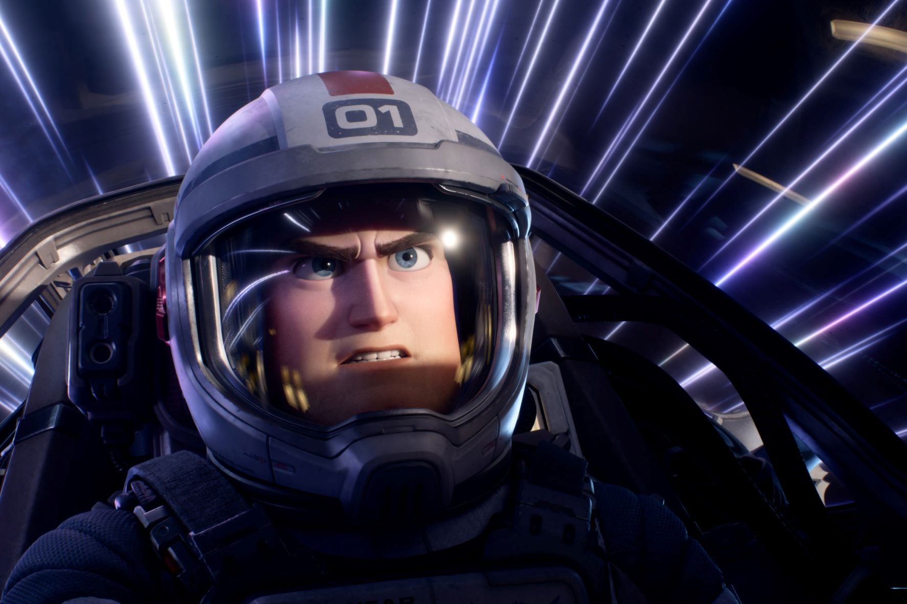 Buzz Lightyear en modo "Top Gun: Maverick".