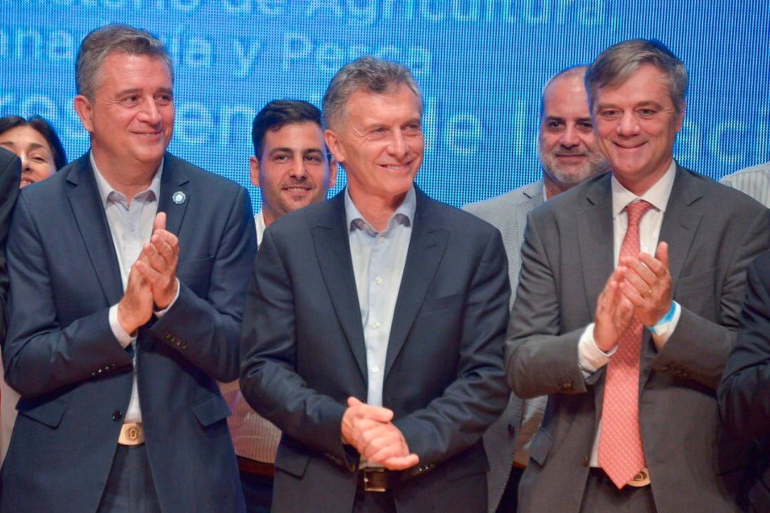 Etchevehere, Macri y Del Solar, el ex funcionario de Agricultura que juega fuerte en el campo ultra. 