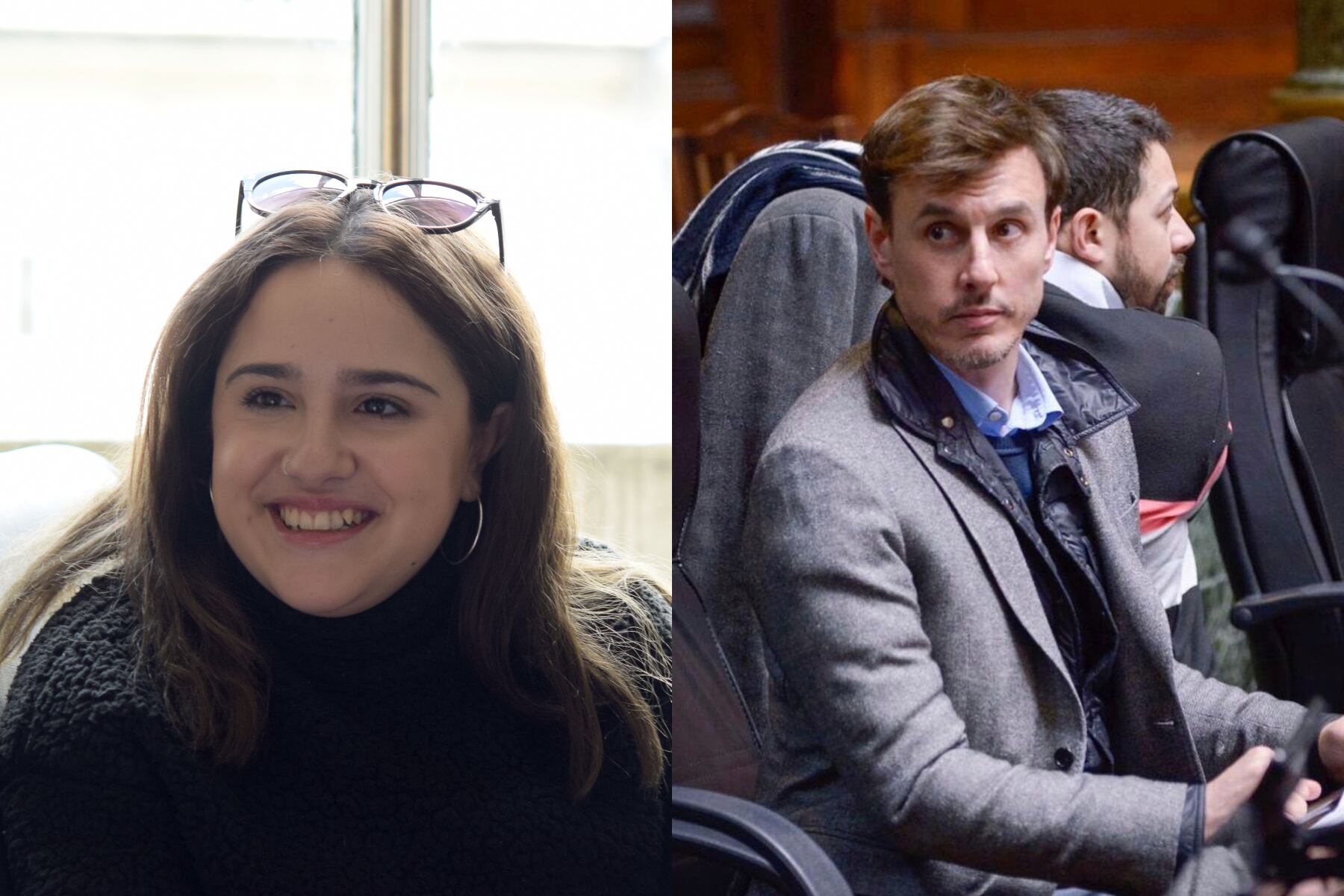 Cuando Ofelia Fernández le contestó a Roberto García Moritán. Imagen: Télam/@robergmoritan.