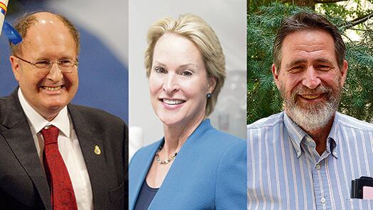 Gregory Winter, Frances Arnold y George Smith, premiados por sus estudios sobre la evolución.