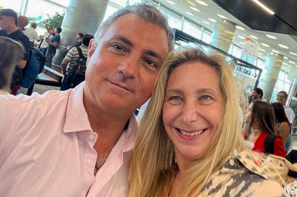 Karina Milei y Sebastián Pareja, titular de LLA en Buenos Aires.