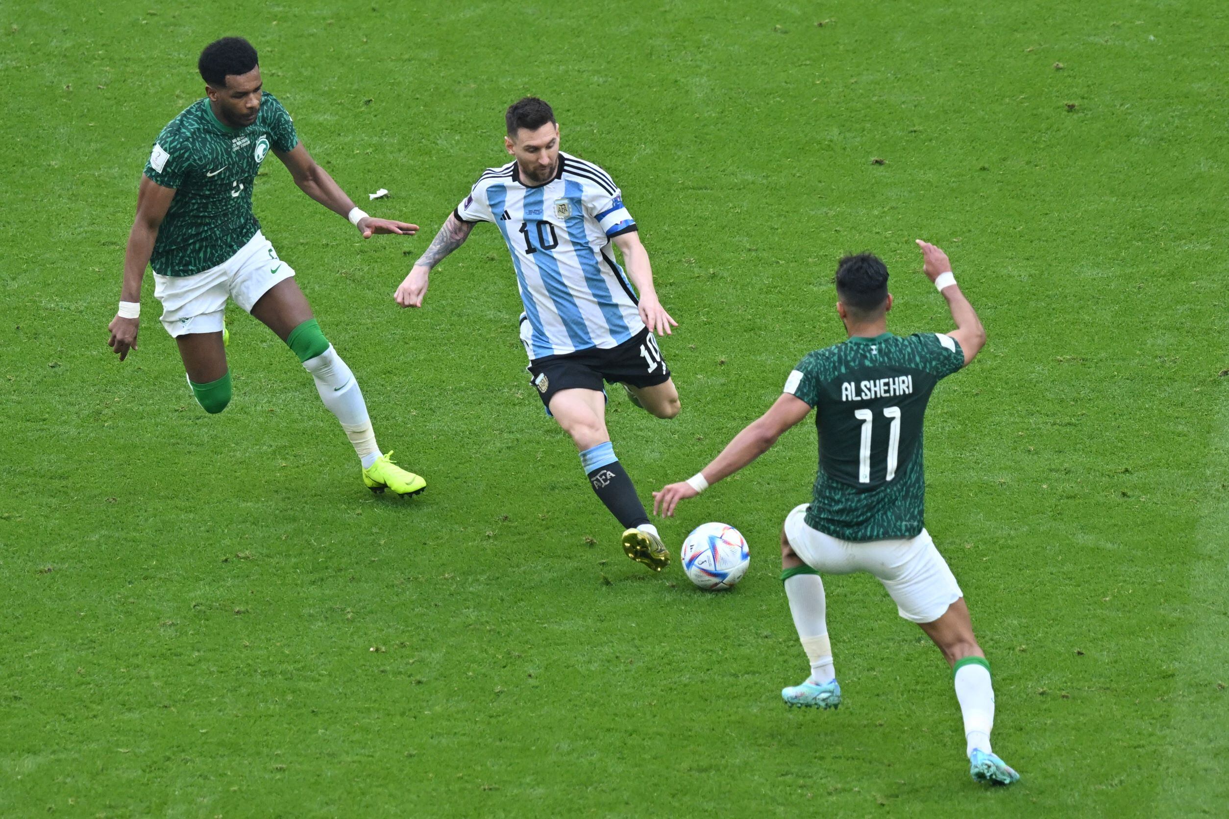 El capitán Lionel Messi y el equipo tendrá revancha tras la derrota ante Arabia Saudita (Foto: AFP).