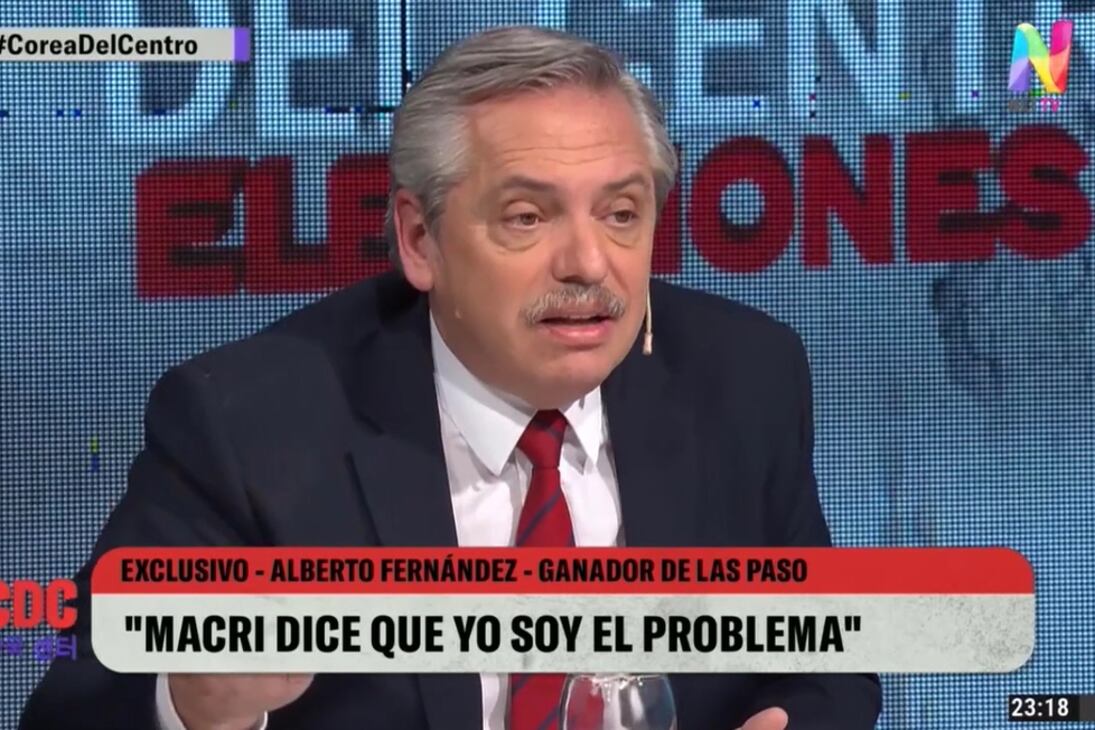 Fernández señaló al Ministro de Economía, Nicolás Dujovne, por sus bienes en el exterior.