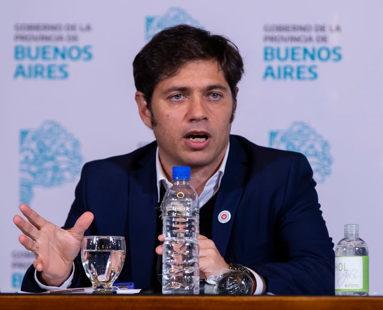 Axel Kicillof, gobernador de la provincia de Buenos Aires.