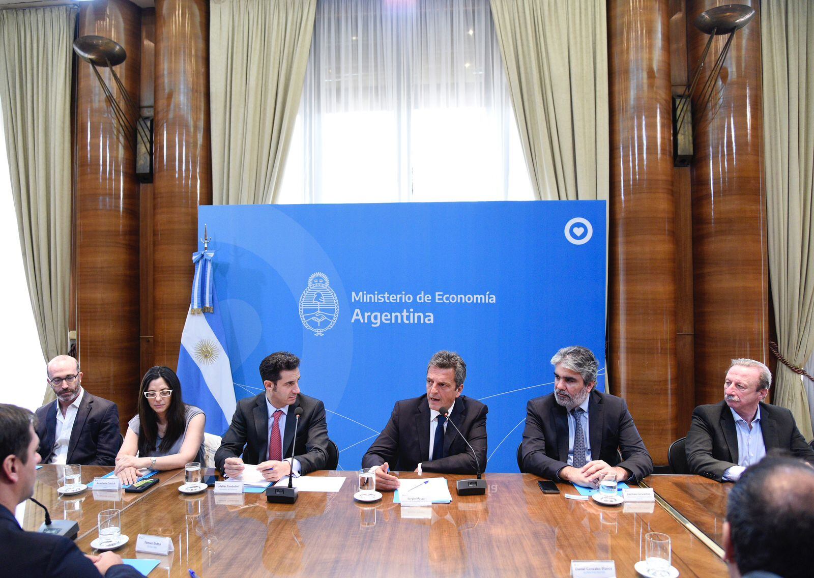 El ministro de Economía, Sergio Massa, realizó el anuncio.