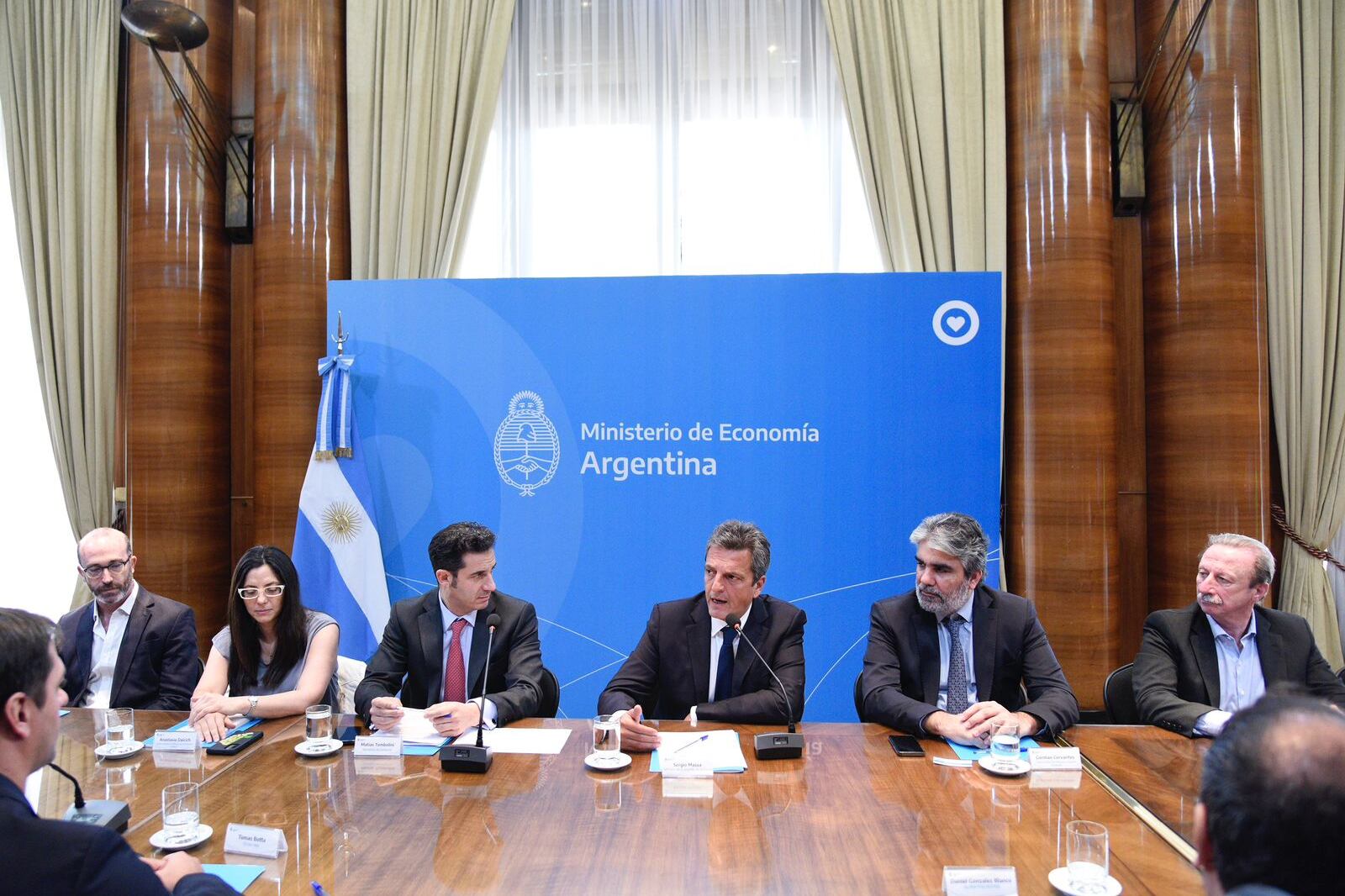 El ministro de Economía, Sergio Massa, realizó el anuncio.