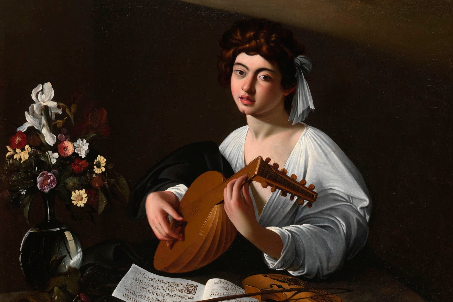 El cuadro El tocador de laúd.