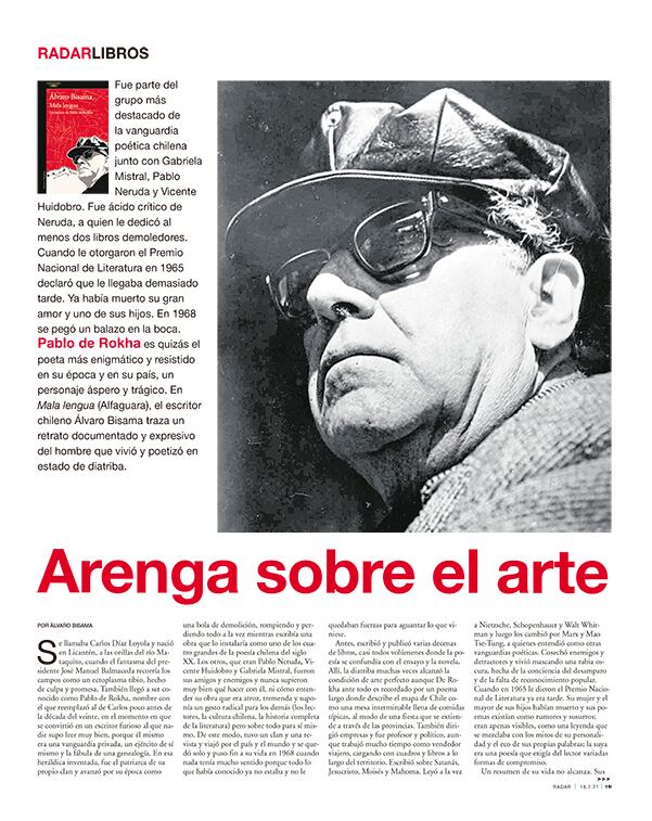 ARENGA SOBRE EL AR TE - 16/07/2021