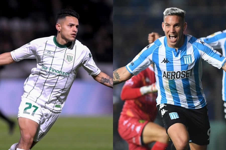 Banfield y Racing se enfrentarán por la fecha 14 de la Liga Profesional. 