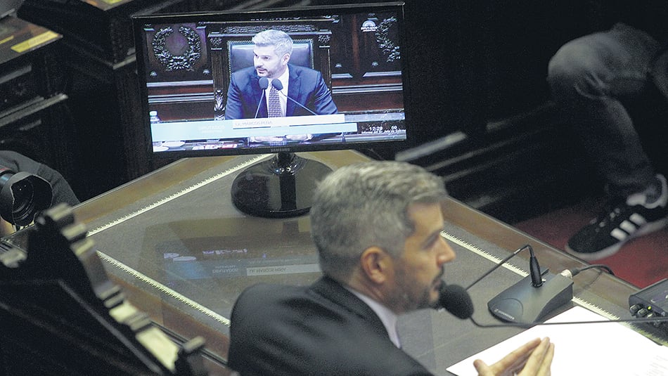 El jefe de Gabinete, Marcos Peña, aseguró a los diputados que no hubo injerencia extranjera en las campañas electorales de 2015 y 2017.