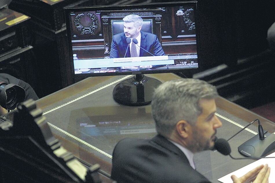 El jefe de Gabinete, Marcos Peña, aseguró a los diputados que no hubo injerencia extranjera en las campañas electorales de 2015 y 2017.