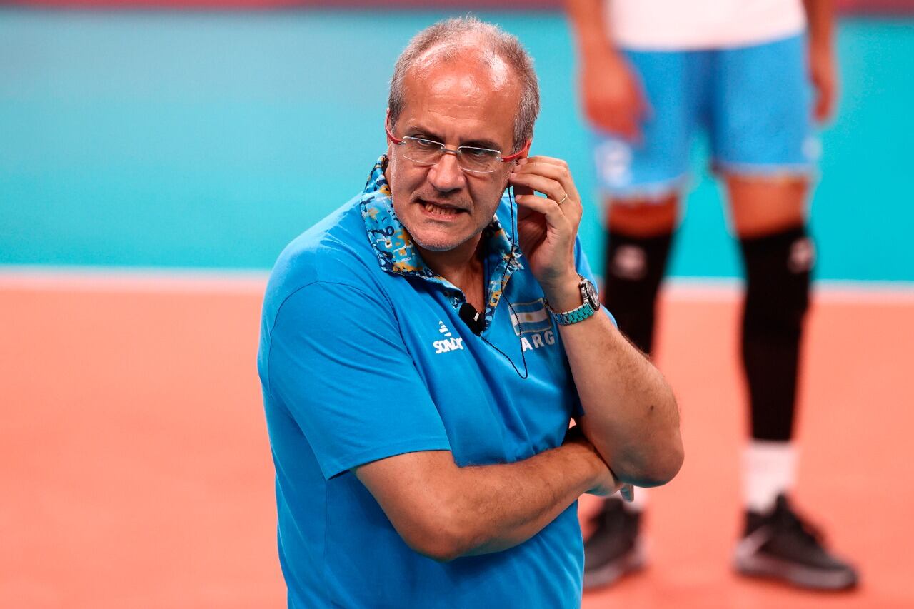 Marcelo Méndez, DT del seleccionado argentino masculino de voley