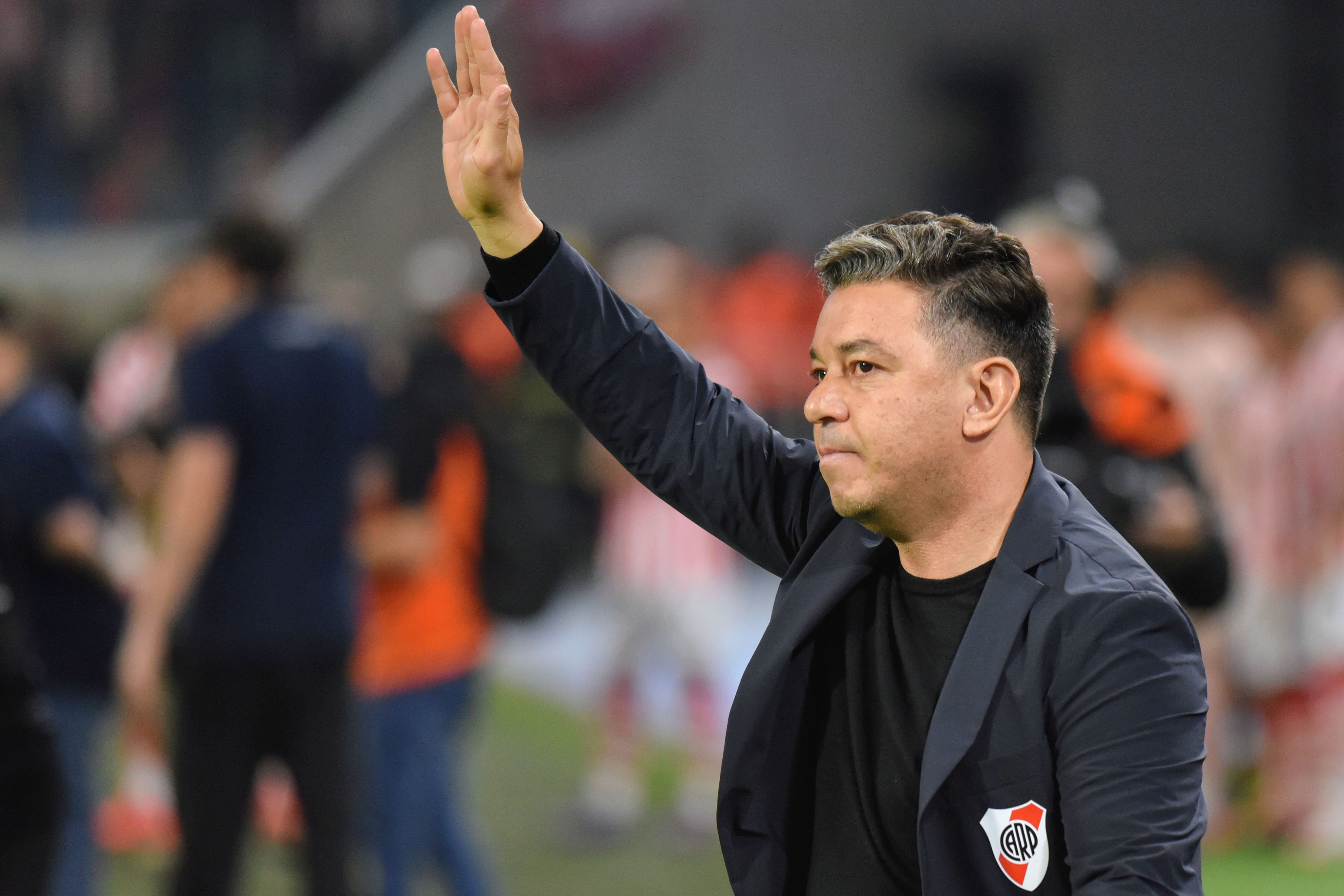 Marcelo Gallardo, DT de River.