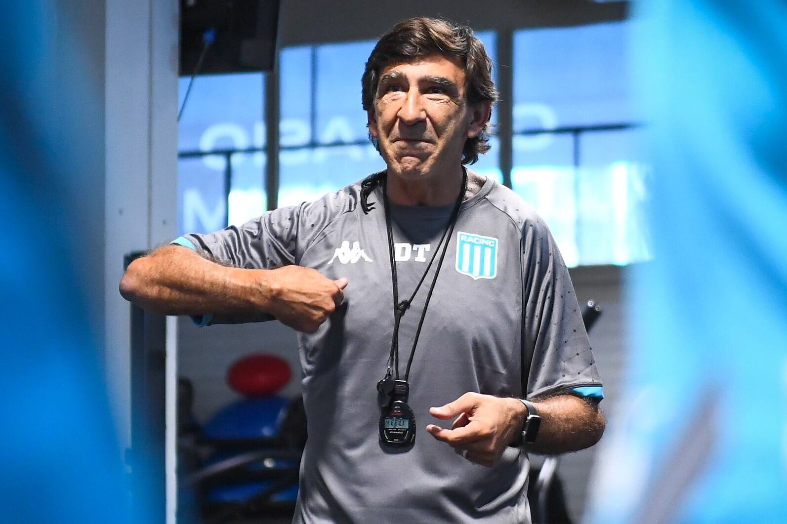 Gustavo Costas, DT de la Academia, de cara al clásico con Boca