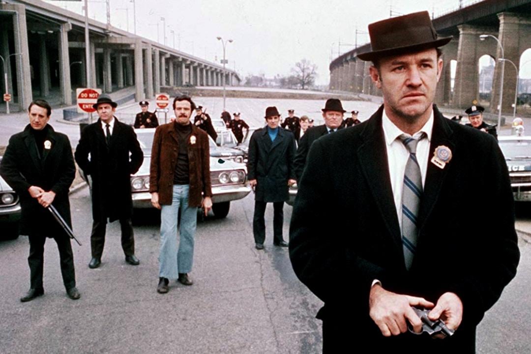 El personaje de Hackman con su infaltable sombrero.