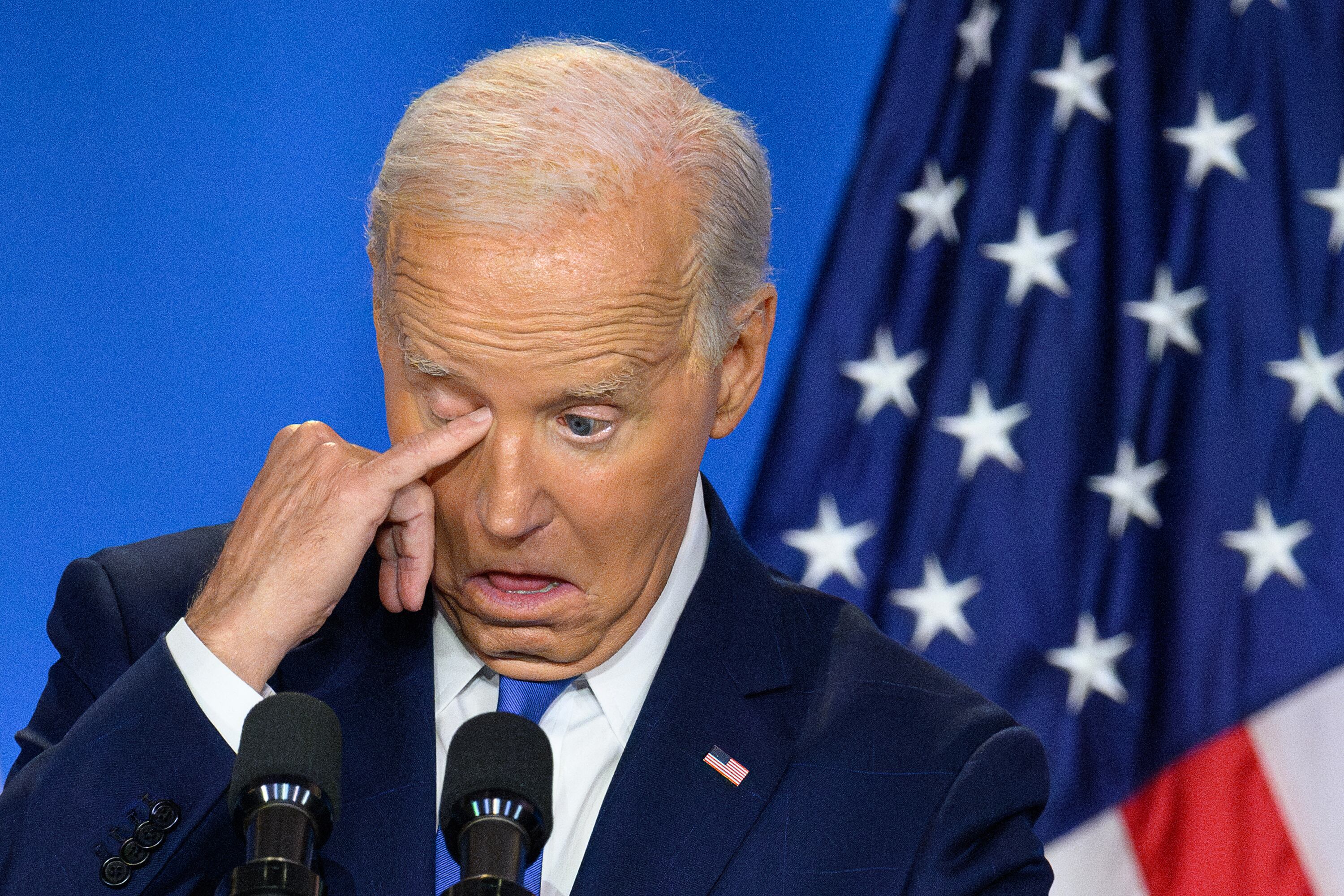 Biden sufrió un nuevo lapsus al confundir a Kamala Harris con Donald Trump.