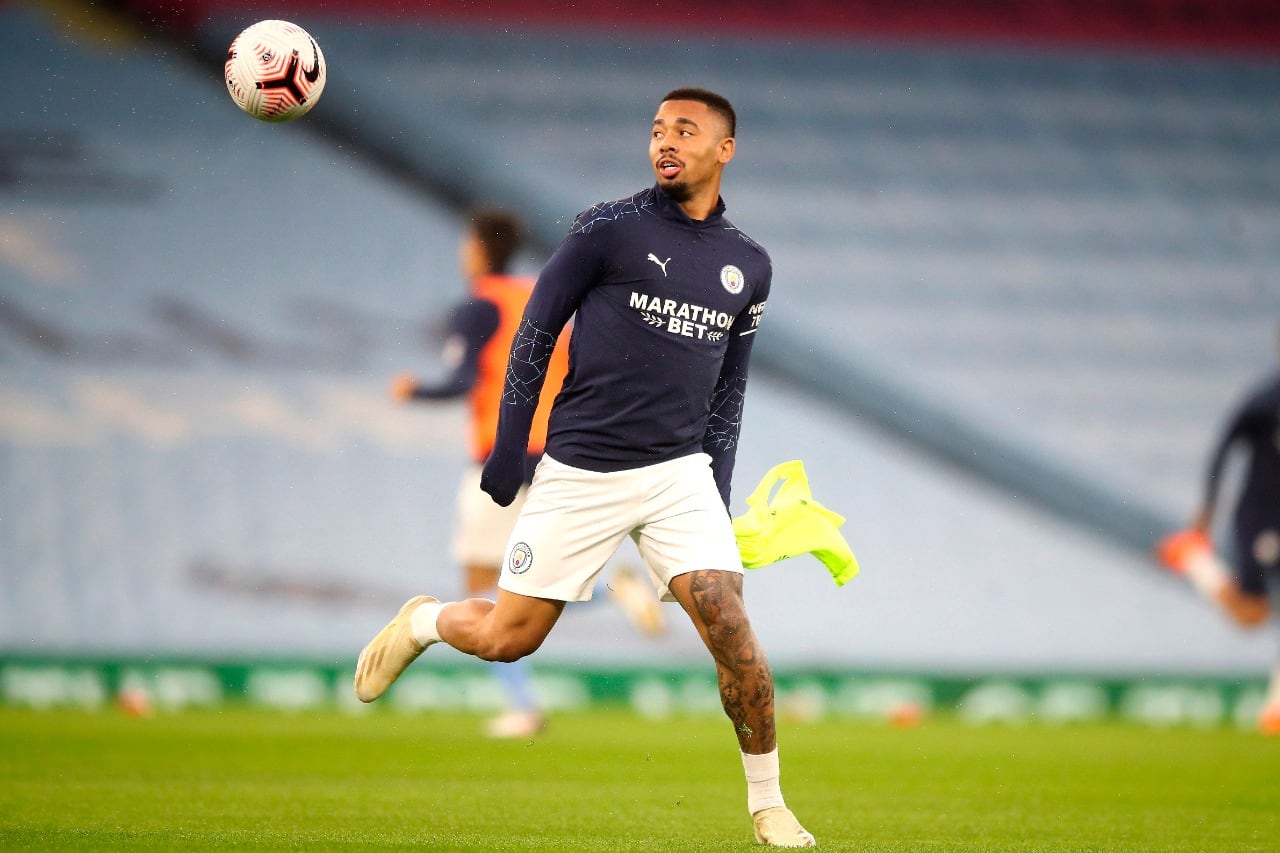 Gabriel Jesus, delantero de Manchester City.